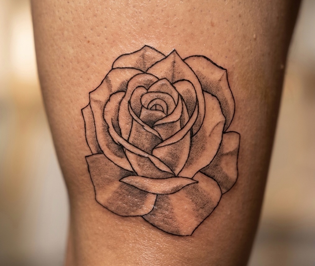 Trabajo blackwork realizado por Black Aura, imagen 2 de 2